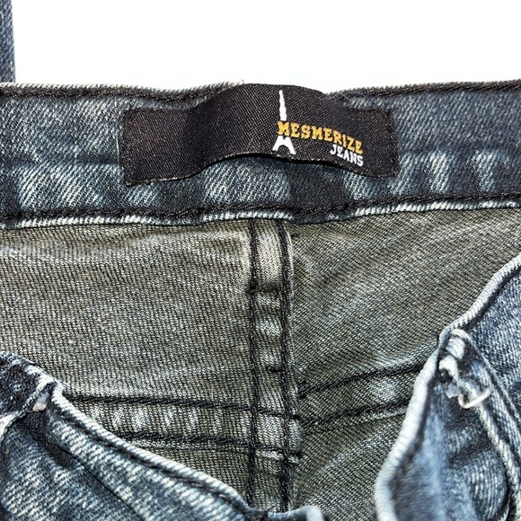 5. Mesmerize Jeans Embellished Straight or Flare Denim Jeans - Picture 3 of 4